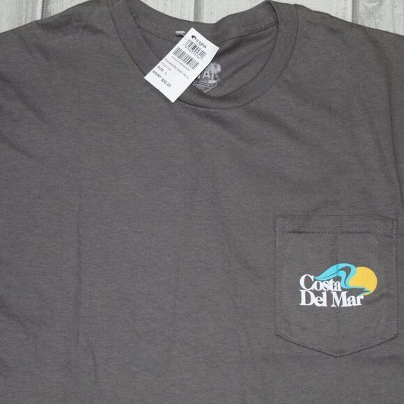 NEW Costa Men's Founders Logo Graphic T-shirt - Picture 3 of 7